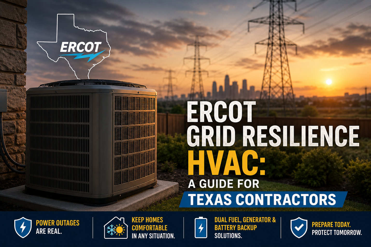 ERCOT grid resilience HVAC